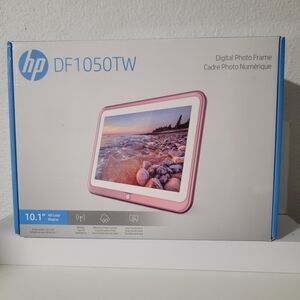 HP 10.1” WiFi Digital Photo Frame – HD Touchscreen Wireless Photo Sharing